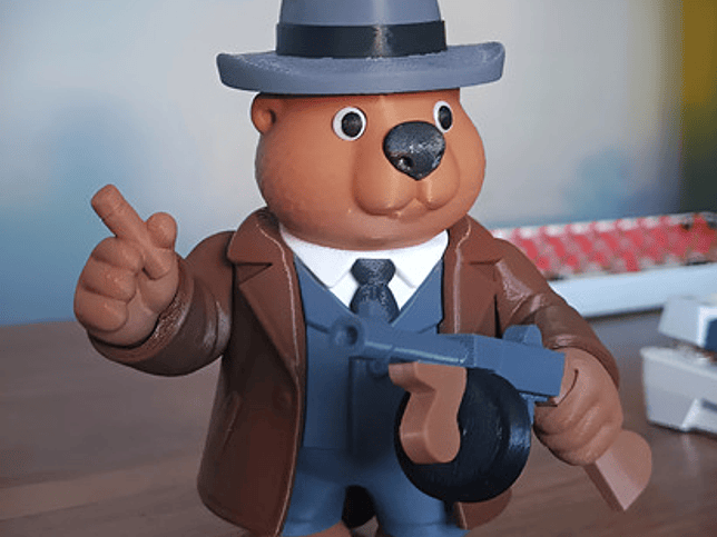 Juguete Italian Brainrot Articulado - Brobito Bandito 2