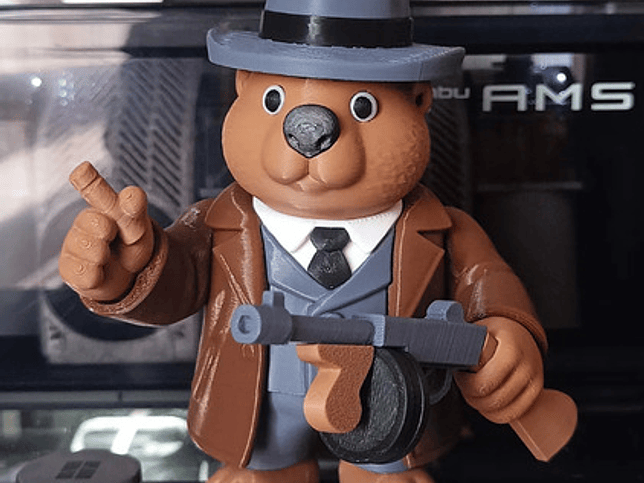 Juguete Italian Brainrot Articulado - Brobito Bandito 4