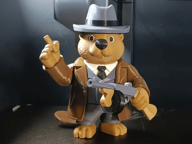 Juguete Italian Brainrot Articulado - Brobito Bandito 5