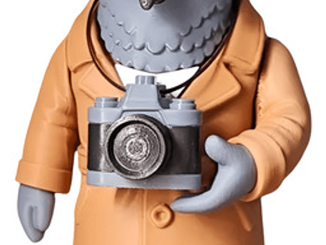 Juguete Italian Brainrot Articulado - Spioniro Golubiro 1