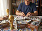 Copa del mundo soporte de latas - Miniatura 3