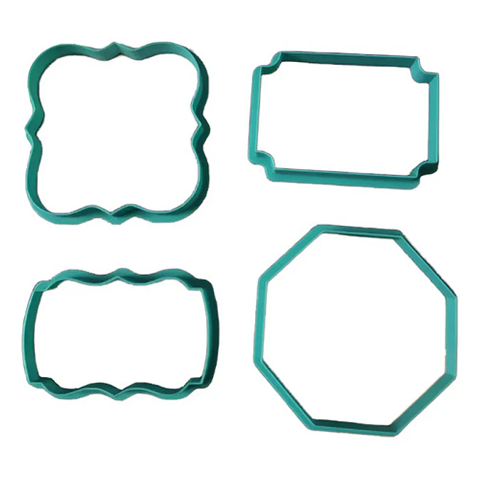 Cortador De Galletas - Marcos Y Formas (pack 4 Unidades) 1