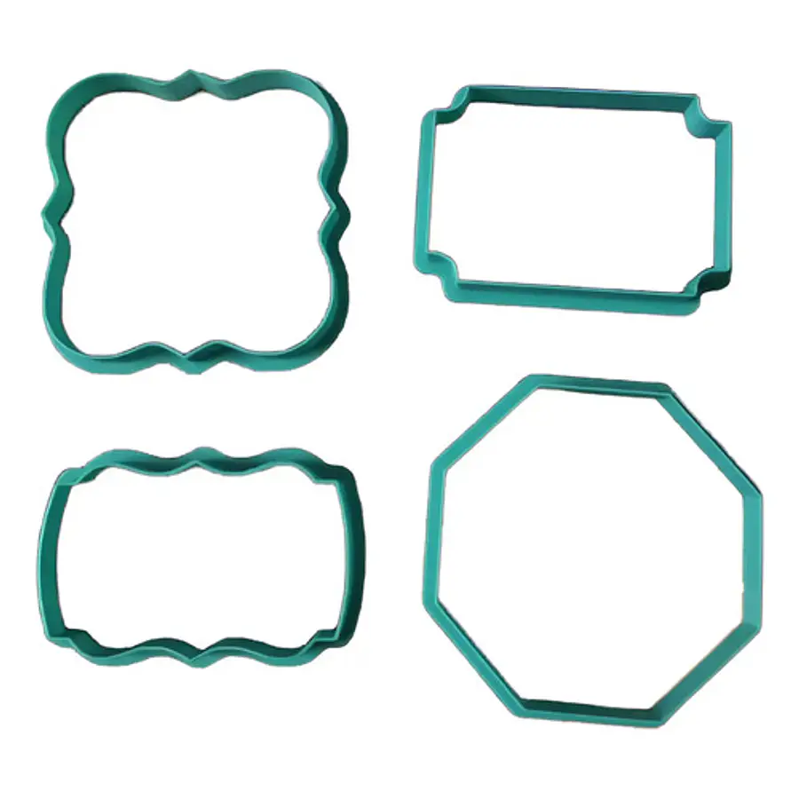 Cortador De Galletas - Marcos Y Formas (pack 4 Unidades)
