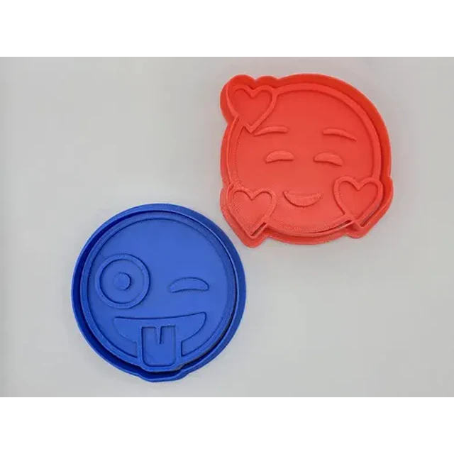 Cortador De Galletas - Emojis (pack 2 Unidades)