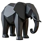 Decoración - Elefante Polígono Minimalista - Miniatura 1