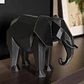 Decoración - Elefante Polígono Minimalista - Miniatura 4
