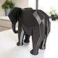Decoración - Elefante Polígono Minimalista - Miniatura 5