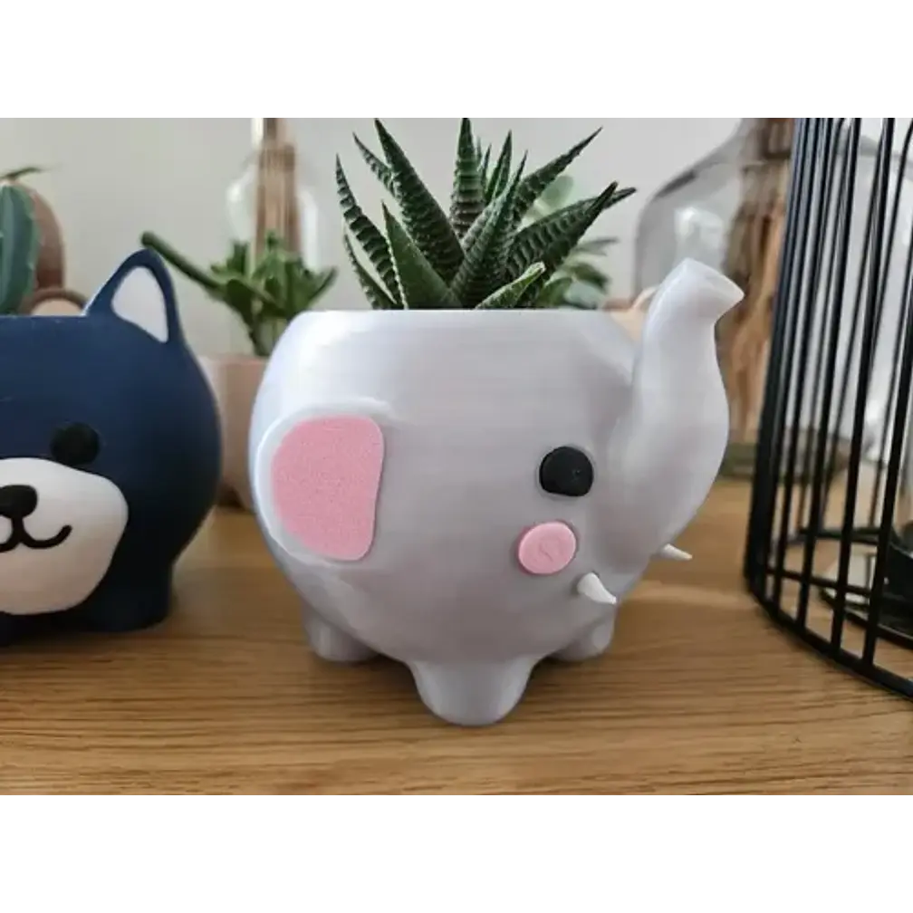 Macetero Diseño Elefante 4