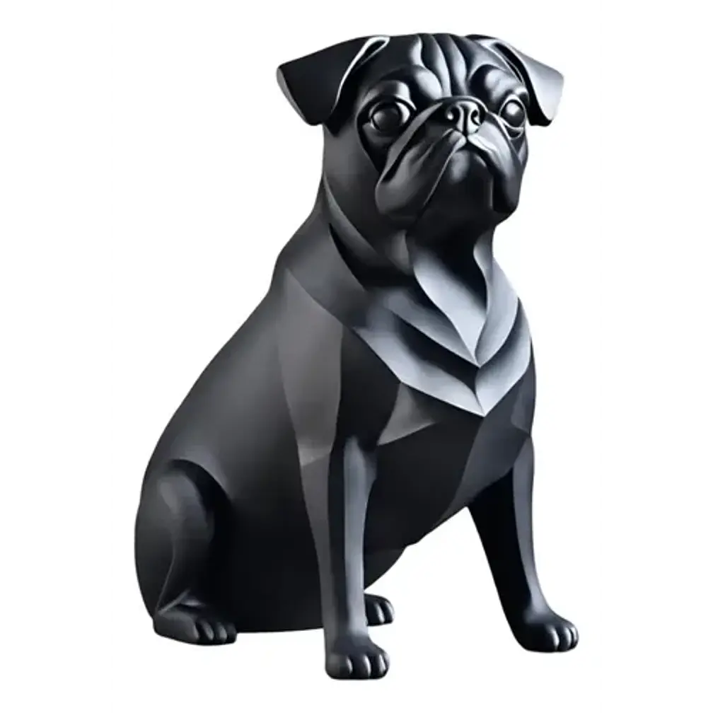Decoración - Pug Minimalista 1