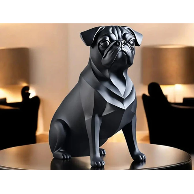 Decoración - Pug Minimalista 2