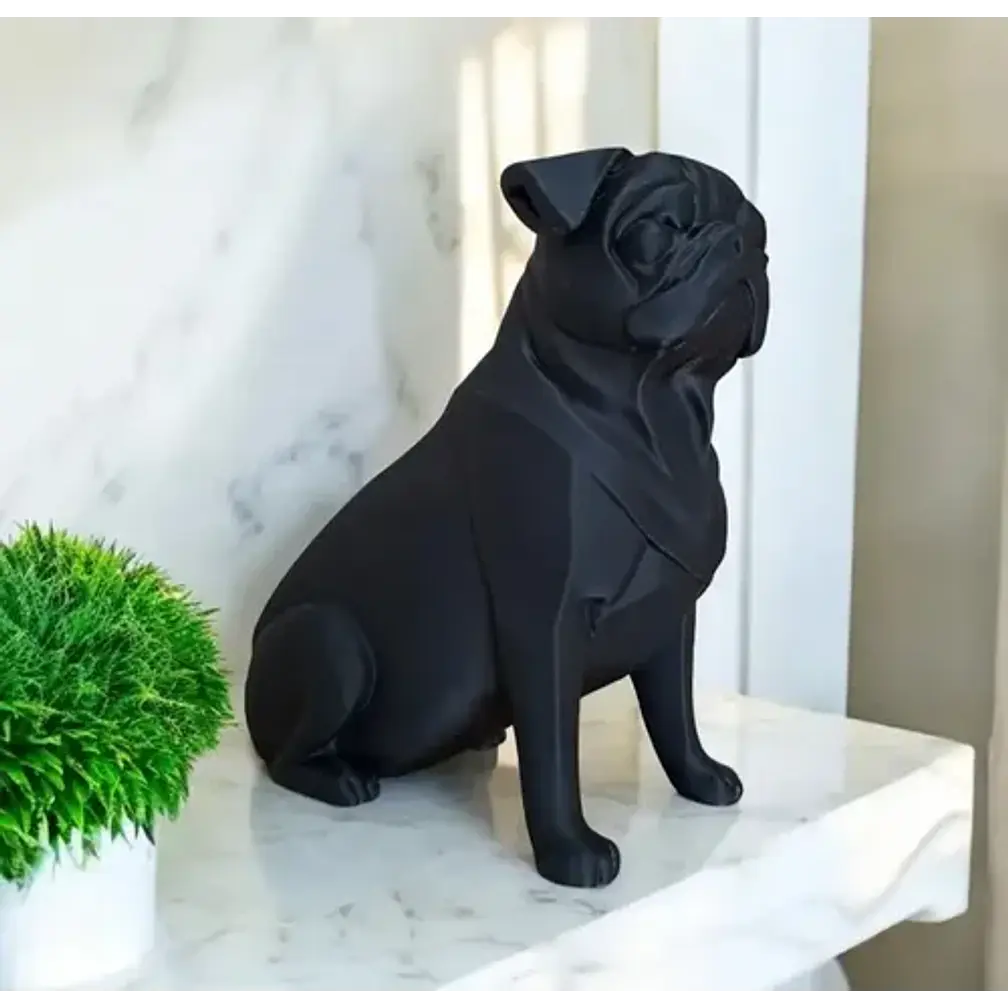 Decoración - Pug Minimalista 3