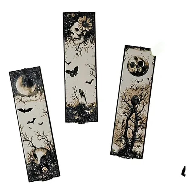 Marcapáginas - Halloween (pack 3 Unidades)