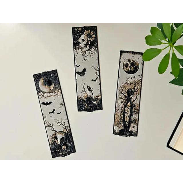 Marcapáginas - Halloween (pack 3 Unidades)