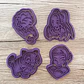 Cortador De Galletas - Las Guerreras K-pop (4 Unidades) - Miniatura 2