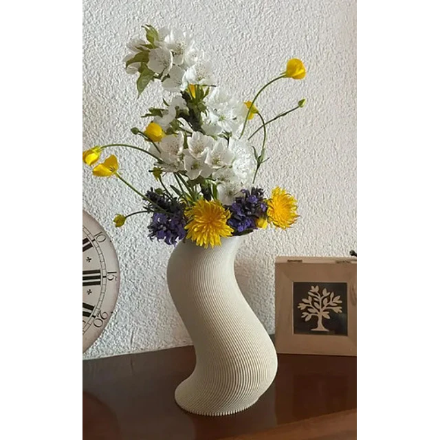 Jarrón - Moderno Beige