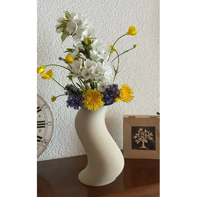Jarrón - Moderno Beige 2