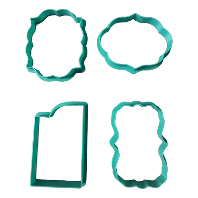 Cortador De Galletas - Marcos Y Formas (pack 4 Unidades) 1