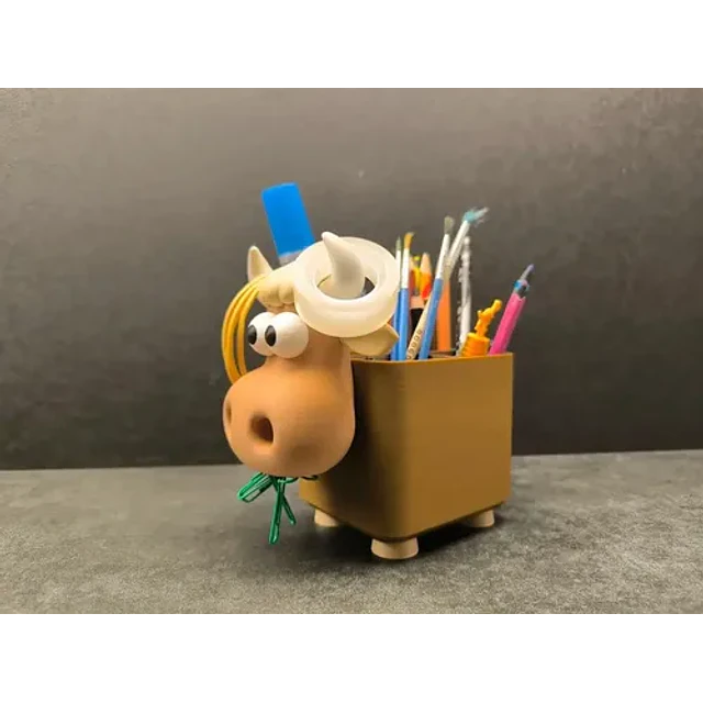 Portalápices Organizador - Estilo Vaquita