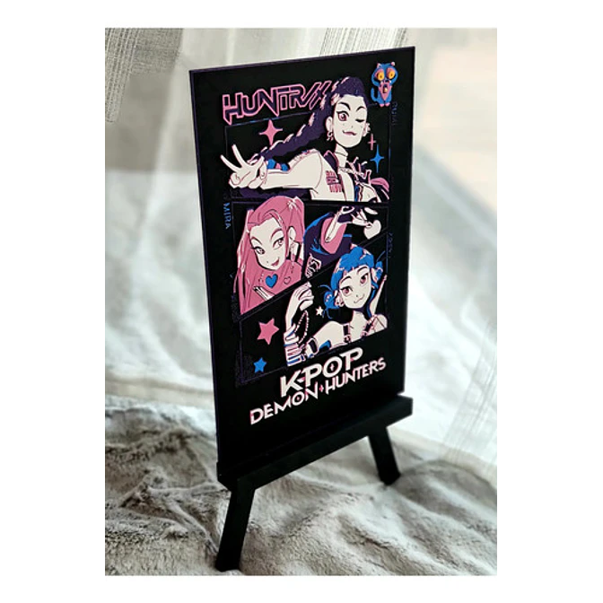 Figura Poster 3d - Kpop 3