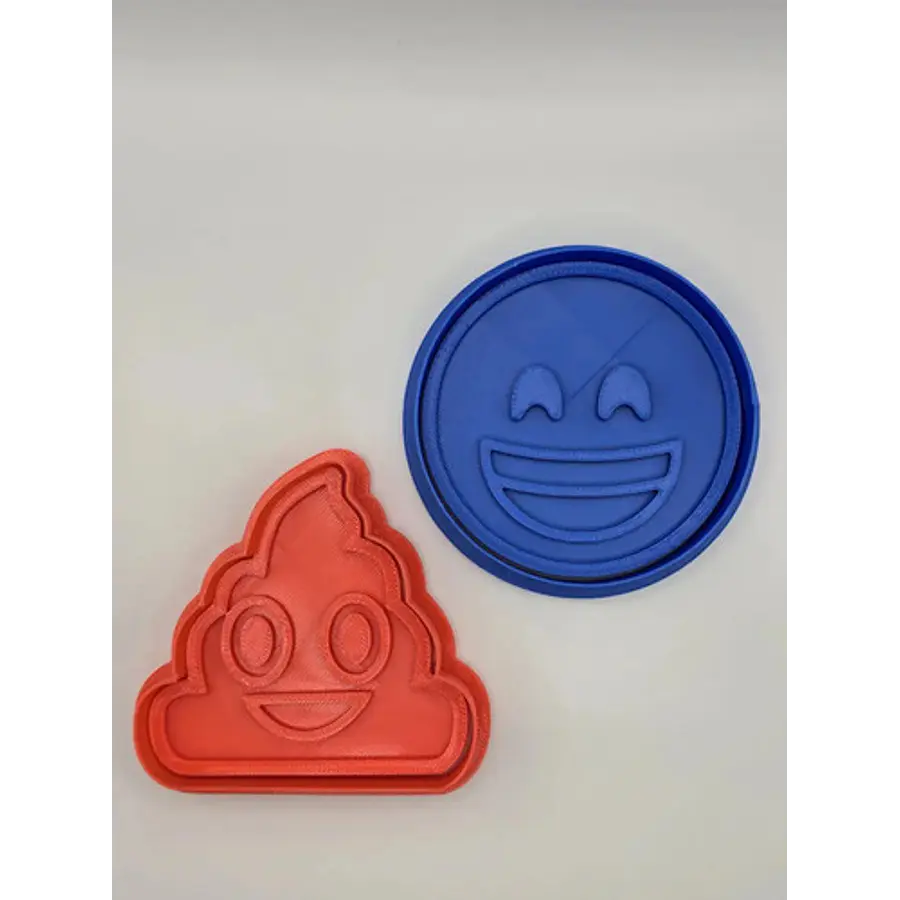 Cortador De Galletas - Emojis (pack 2 Unidades)