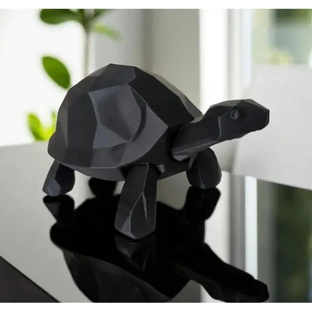 Decoración - Tortuga Caminando Polígono
