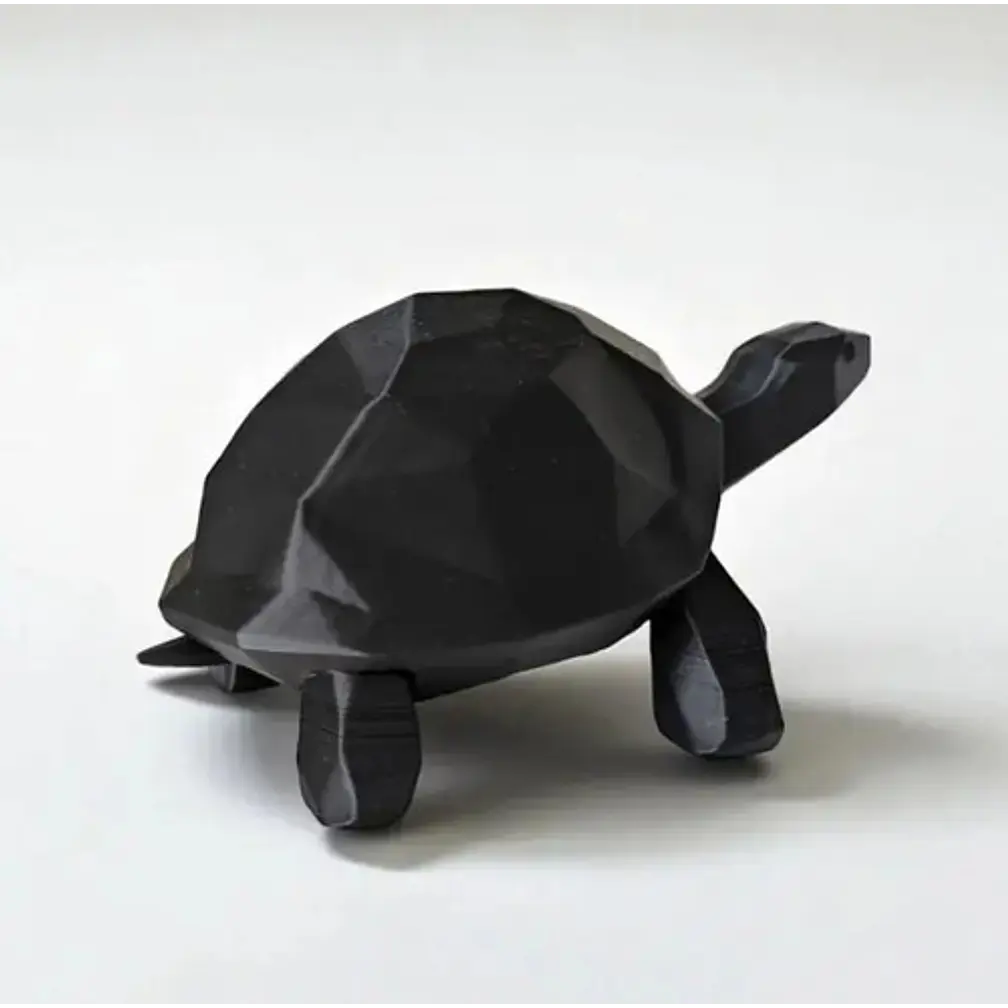 Decoración - Tortuga Caminando Polígono 4