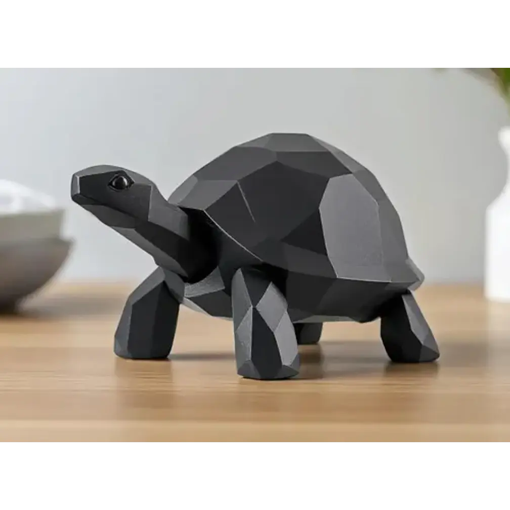 Decoración - Tortuga Caminando Polígono 5