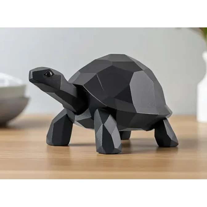 Decoración - Tortuga Caminando Polígono 5