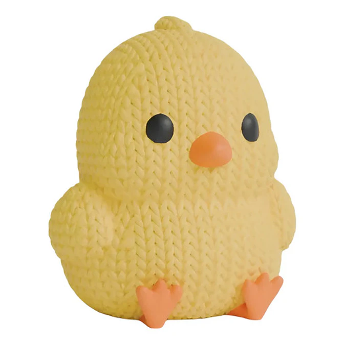 Mini Figura - Pollito Estilo Tejido 1