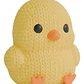 Mini Figura - Pollito Estilo Tejido - Miniatura 1