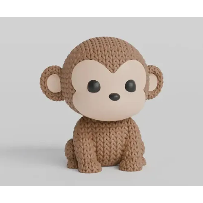 Mini Figura - Mono Estilo Tejido 2