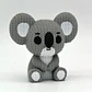Mini Figura - Koala Estilo Tejido - Miniatura 2