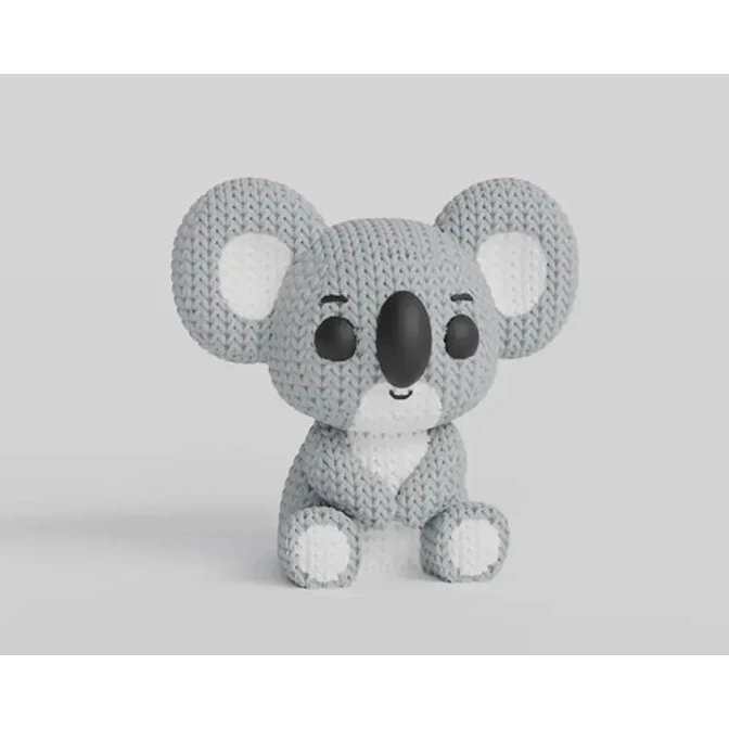 Mini Figura - Koala Estilo Tejido 5
