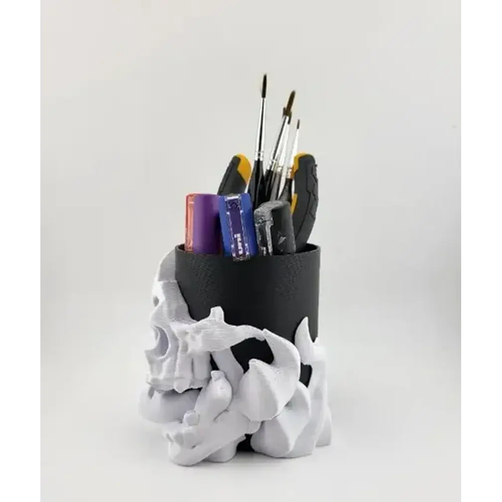 Portalápices - Diseño Calavera 3