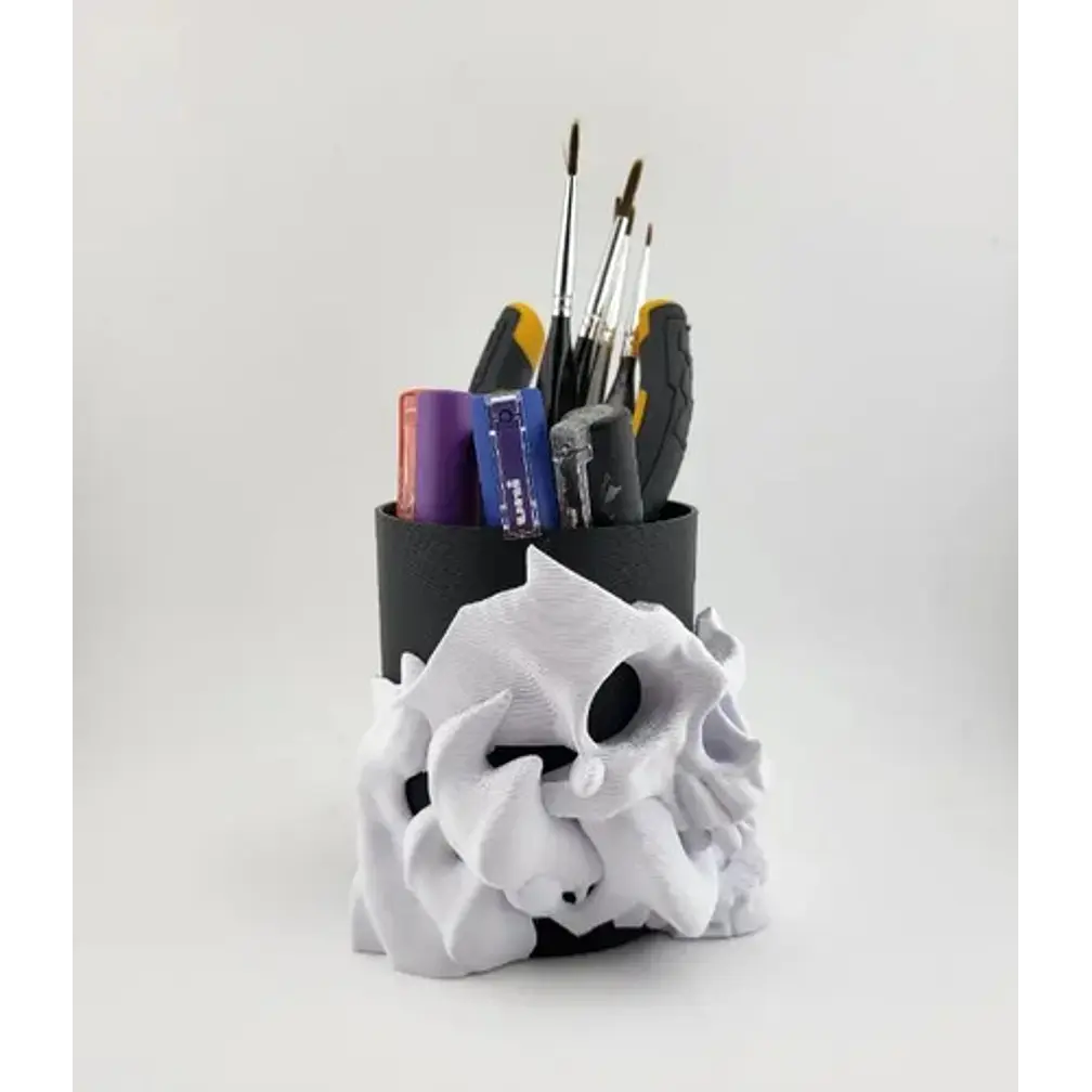 Portalápices - Diseño Calavera 4