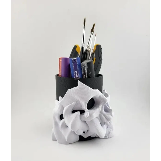 Portalápices - Diseño Calavera 4