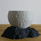 Macetero Lunar Con Base - Miniatura 2