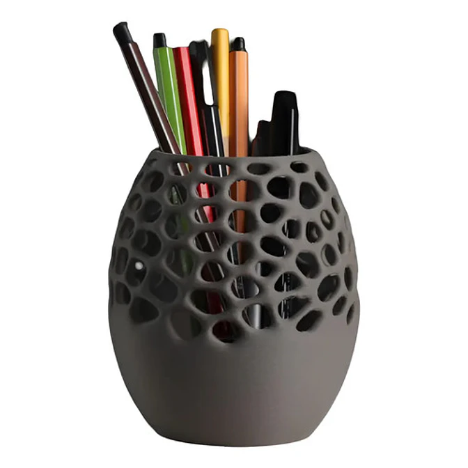 Portalápices - Diseño Voronoi 1