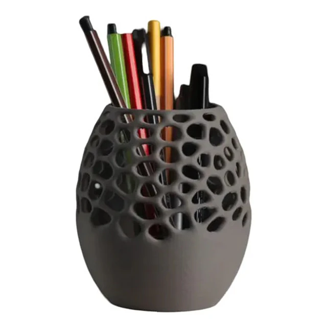 Portalápices - Diseño Voronoi