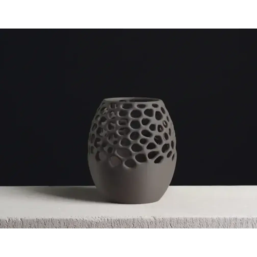 Portalápices - Diseño Voronoi 3