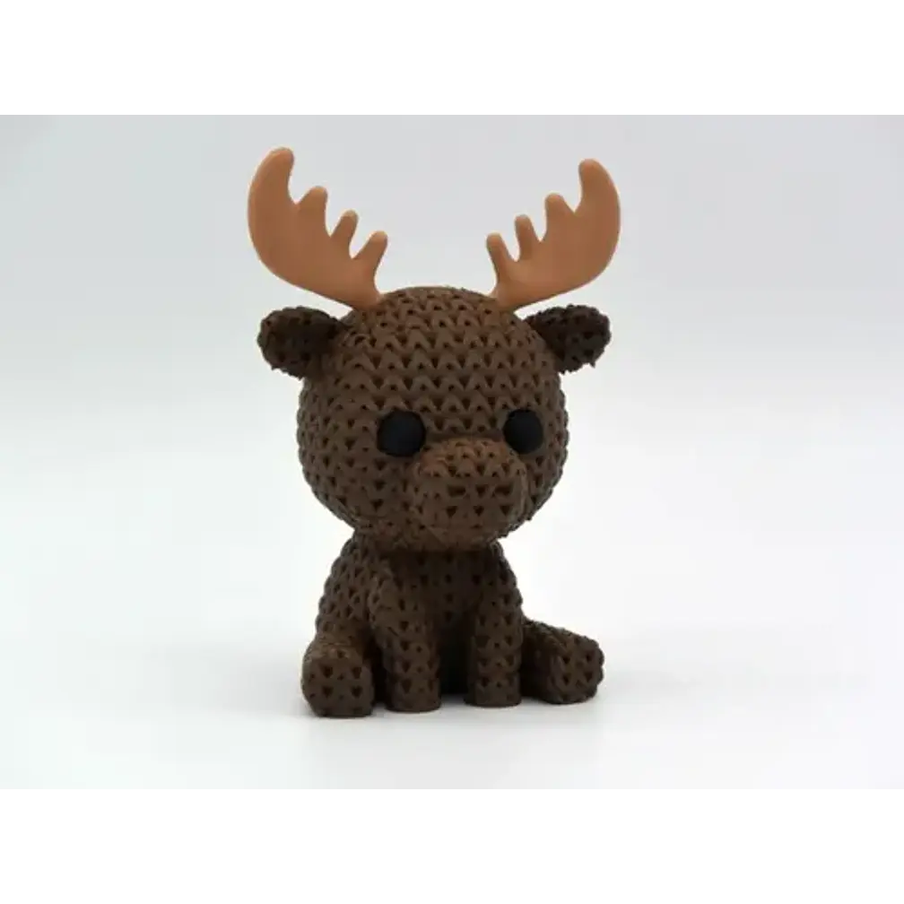 Mini Figura - Alce Estilo Tejido 3