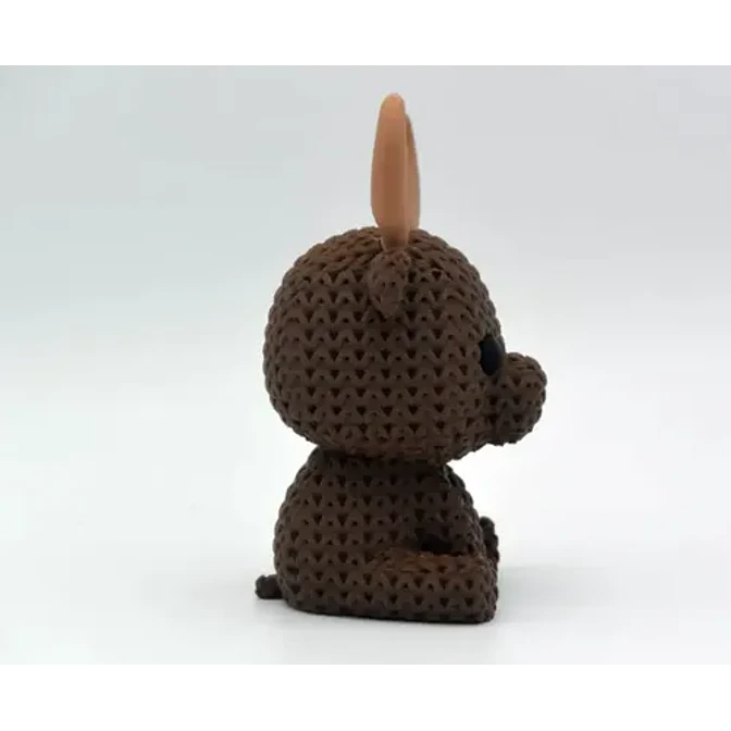 Mini Figura - Alce Estilo Tejido 4