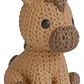 Mini Figura - Caballo Estilo Tejido - Miniatura 1