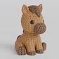 Mini Figura - Caballo Estilo Tejido - Miniatura 2