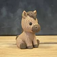 Mini Figura - Caballo Estilo Tejido - Miniatura 3