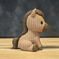 Mini Figura - Caballo Estilo Tejido - Miniatura 4