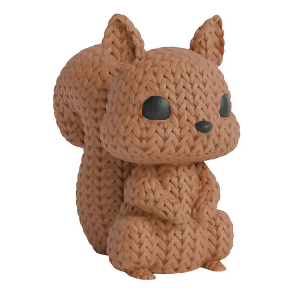 Mini Figura - Ardilla Estilo Tejido 1