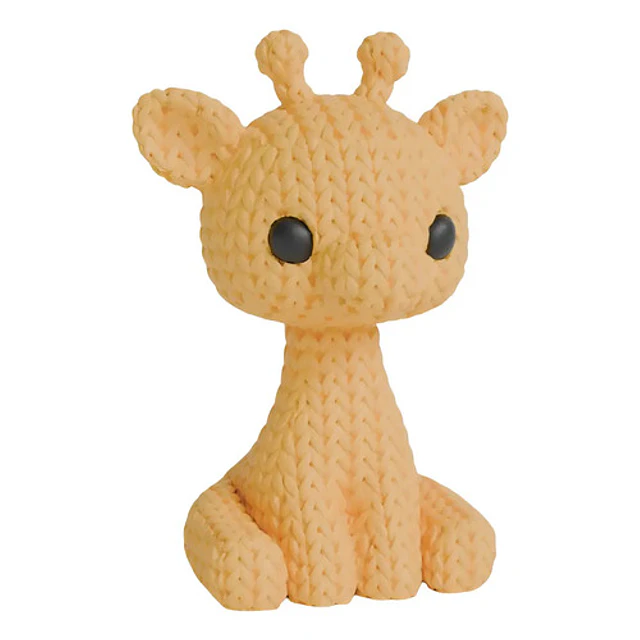 Mini Figura - Jirafa Estilo Tejido