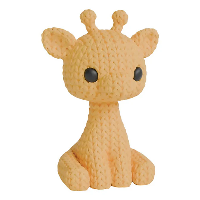 Mini Figura - Jirafa Estilo Tejido 1