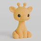Mini Figura - Jirafa Estilo Tejido - Miniatura 2